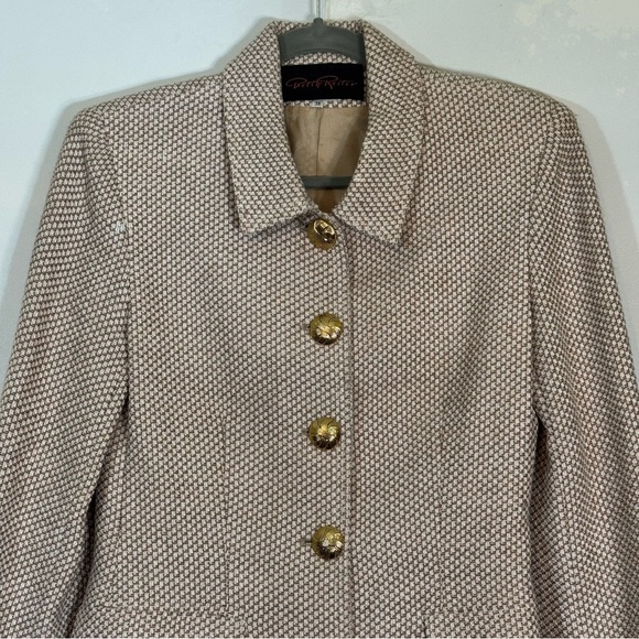 Vintage Betty Reiter Chic Tweed Jacket with Gold Buttons - Picture 2 of 16